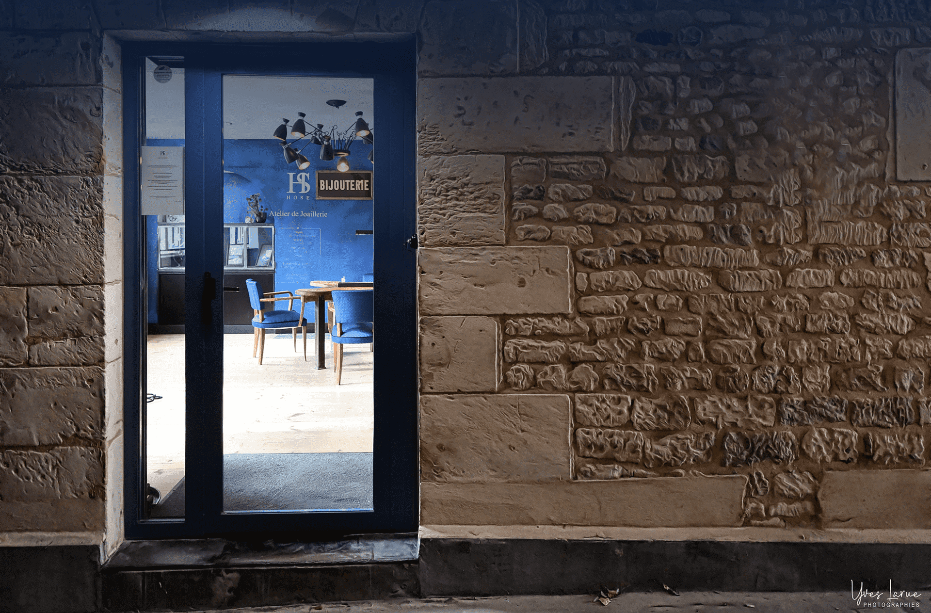 Devanture de la bijouterie