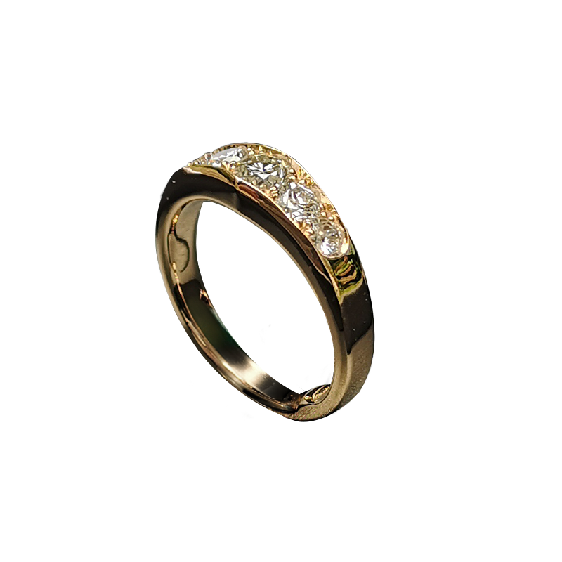 Bague Diamants et Or jaune